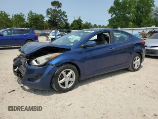 2016 Hyundai Elantra SE z VIN 5NPDH4AE6GH701098, wystawiony jako Copart lot #59501195 z przebiegiem 141 121 mil mil oraz Szkoda całkowita • Salvage title. Historia ofert i sprzedaży dostępna na DreamBid. Obrazek 1.