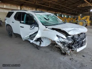 2023 Chevrolet Traverse Premier with VIN 1GNERKKW1PJ219974, listed as a Copart auction lot 82892584 with 24,628 mi miles and Salvage Title. Bid and sale history available at carsss.com. Image 4.