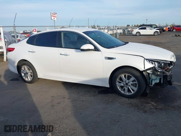 2016 Kia Optima LX with VIN 5XXGT4L34GG062691, listed as a IAAI auction lot 40743940 with 99,069 mi miles and . Bid and sale history available at DreamBid. Image 13.