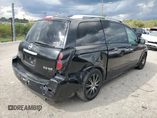 2007 Nissan Quest S with VIN 5N1BV28U87N142683, listed as a Copart auction lot 73295104 with 196,017 mi miles and Salvage Title. Bid and sale history available at carsss.com. Image 3.