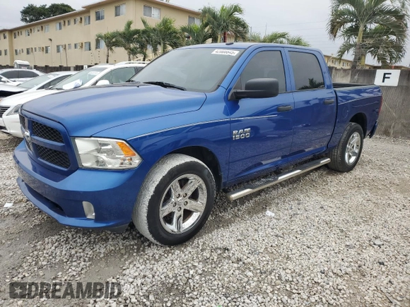 2018 Ram 1500 Express z VIN 3C6RR6KG2JG249849, wystawiony jako Copart lot #42008845 z przebiegiem Nie podano mil oraz Nie do naprawy • Non repairable. Historia ofert i sprzedaży dostępna na DreamBid. Obrazek 1.