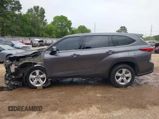 2021 Toyota Highlander L with VIN 5TDCZRAH2MS055113, listed as a IAAI auction lot 41947641 with 58,245 mi miles and . Bid and sale history available at DreamBid. Image 14.