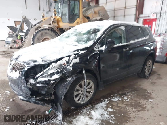 2017 Buick Envision Essence with VIN LRBFXDSA2HD220150, listed as a IAAI auction lot 41588848 with 98,606 mi miles and . Bid and sale history available at carsss.com. Image 2.