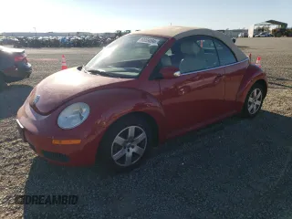 2007 Volkswagen Beetle with VIN 3VWRF31Y27M403106, listed as a Copart auction lot 80059094 with 80,188 mi miles and Salvage title. Bid and sale history available at DreamBid. Image 1.