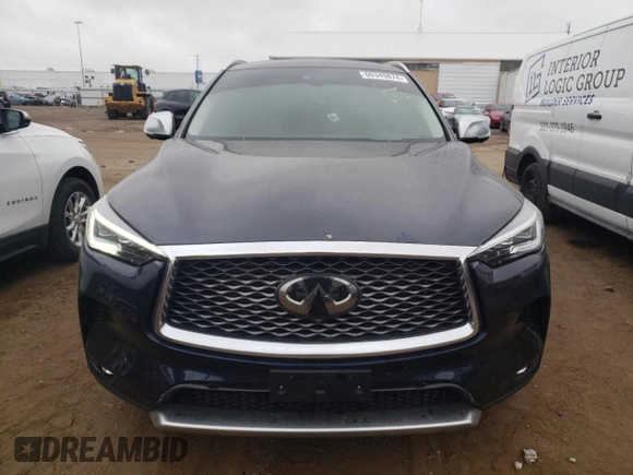 2021 Infiniti QX50 SENSORY with VIN 3PCAJ5CB8MF113455, listed as a Copart auction lot 66349874 with 32,667 mi miles and Salvage Title. Bid and sale history available at carsss.com. Image 5.