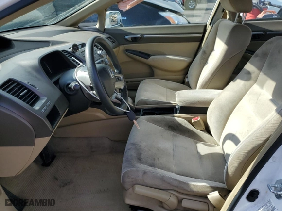 2007 Honda Civic Sdn EX with VIN JHMFA16897S001669, listed as a Copart auction lot 53709585 with 220,322 mi miles and Salvage Title. Bid and sale history available at carsss.com. Image 7.