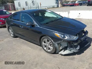 2018 Hyundai Sonata SEL with VIN 5NPE34AF1JH656235, listed as a IAAI auction lot 41836207 with 91,376 mi miles and . Bid and sale history available at DreamBid. Image 1.