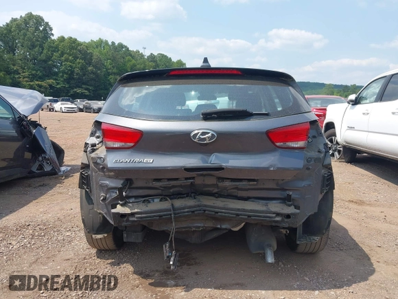 2018 Hyundai Elantra with VIN KMHH35LE7JU038331, listed as a IAAI auction lot 42412353 with 39,283 mi miles and . Bid and sale history available at DreamBid. Image 17.
