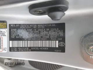 2005 Toyota Avalon XL z VIN 4T1BK36B55U019491, wystawiony jako Copart lot #50530335 z przebiegiem 111 698 mil mil oraz Szkoda całkowita • Salvage title. Historia ofert i sprzedaży dostępna na DreamBid. Obrazek 12.