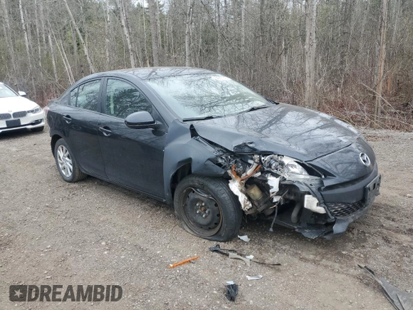 2012 Mazda 3 i Touring z VIN JM1BL1V71C1539849, wystawiony jako Copart lot #54977715 z przebiegiem 171 917 mil mil oraz Szkoda całkowita • Salvage title. Historia ofert i sprzedaży dostępna na DreamBid. Obrazek 4.