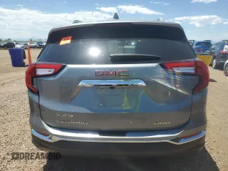 2024 GMC Terrain SLT with VIN 3GKALVEG7RL284388, listed as a Copart auction lot 61814845 with 32,048 mi miles and Salvage title. Bid and sale history available at DreamBid. Image 6.