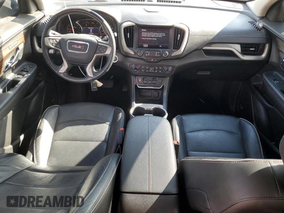2020 GMC Terrain Denali with VIN 3GKALXEX2LL346606, listed as a Copart auction lot 51112045 with 46,871 mi miles and Salvage title. Bid and sale history available at DreamBid. Image 8.
