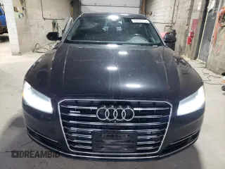 2015 Audi A8 3.0T with VIN WAU3GAFD9FN023200, listed as a Copart auction lot 59856315 with 140,472 mi miles and Salvage title. Bid and sale history available at DreamBid. Image 5.