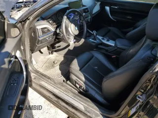 2015 BMW 2 Series M235i xDrive with VIN WBA1J9C53FV371160, listed as a Copart auction lot 77395844 with 148,064 mi miles and Clean Title. Bid and sale history available at carsss.com. Image 8.