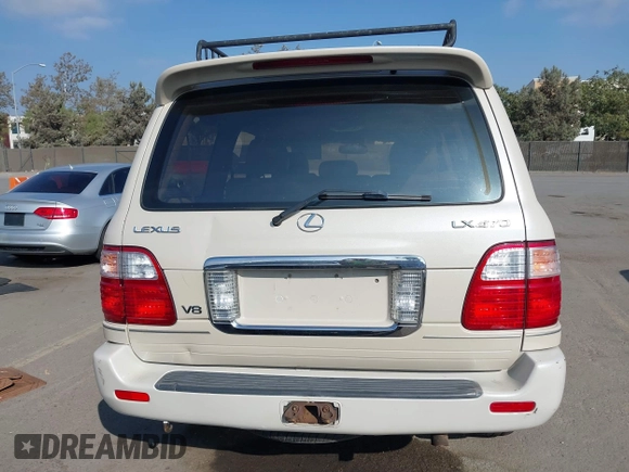 2003 Lexus LX with VIN JTJHT00W533530284, listed as a IAAI auction lot 40605506 with Not Provided miles. Bid and sale history available at carsss.com. Image 16.