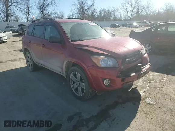 2010 Toyota RAV4 Sport with VIN 2T3RF4DV6AW075575, listed as a Copart auction lot 47207305 with 60,706 mi miles and Salvage title. Bid and sale history available at DreamBid. Image 11.