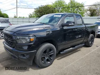 2022 Ram 1500 Big Horn z VIN 1C6SRFBT2NN137192, wystawiony jako Copart lot #56176235 z przebiegiem 78 236 mil mil oraz Szkoda całkowita • Salvage title. Historia ofert i sprzedaży dostępna na DreamBid. Obrazek 1.