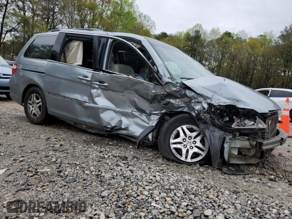 2007 Honda Odyssey EX-L with VIN 5FNRL38757B035355, listed as a Copart auction lot 50515835 with 256,009 mi miles and Non Repairable. Bid and sale history available at DreamBid. Image 4.