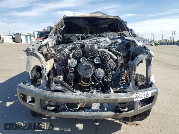 2017 Ford F-350 Platinum with VIN 1FT8W3BTXHEF38214, listed as a Copart auction lot 53367845 with Not provided miles and Salvage title. Bid and sale history available at DreamBid. Image 5.