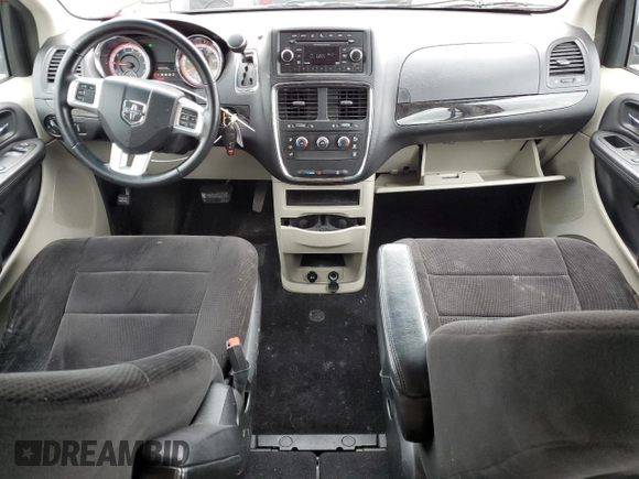 2013 Dodge Grand Caravan SE with VIN 2C4RDGBG3DR790081, listed as a Copart auction lot 52454705 with 160,226 mi miles and Salvage Title. Bid and sale history available at DreamBid. Image 8.