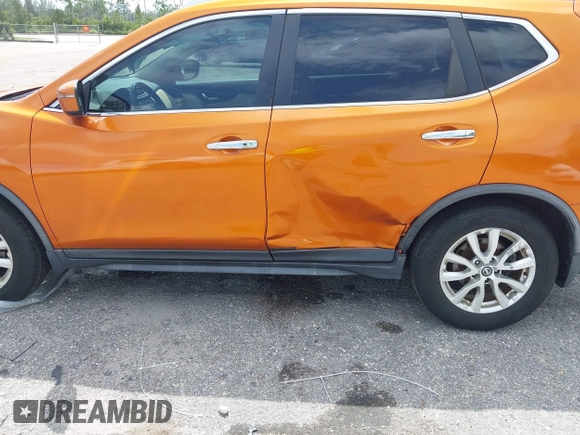 2017 Nissan Rogue SL with VIN JN8AT2MT7HW395481, listed as a IAAI auction lot 42451406 with 57,110 mi miles and . Bid and sale history available at DreamBid. Image 6.