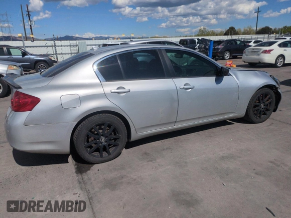 2013 Infiniti G37 Journey with VIN JN1CV6AP9DM721898, listed as a Copart auction lot 55339035 with 180,792 mi miles and Salvage title. Bid and sale history available at DreamBid. Image 3.