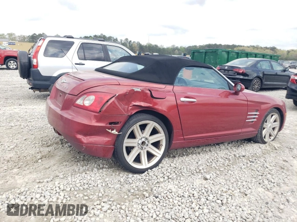 2005 Chrysler Crossfire Limited with VIN 1C3AN65LX5X044621, listed as a Copart auction lot 51674255 with 142,026 mi miles and Salvage Title. Bid and sale history available at DreamBid. Image 3.