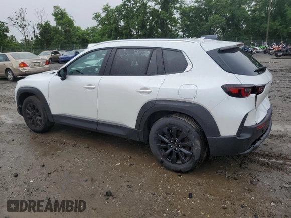 2025 Mazda CX-50 S Premium z VIN 7MMVABDM9SN331032, wystawiony jako Copart lot #60797015 z przebiegiem 9 572 mil mil oraz Nie do naprawy • Non repairable. Historia ofert i sprzedaży dostępna na DreamBid. Obrazek 2.