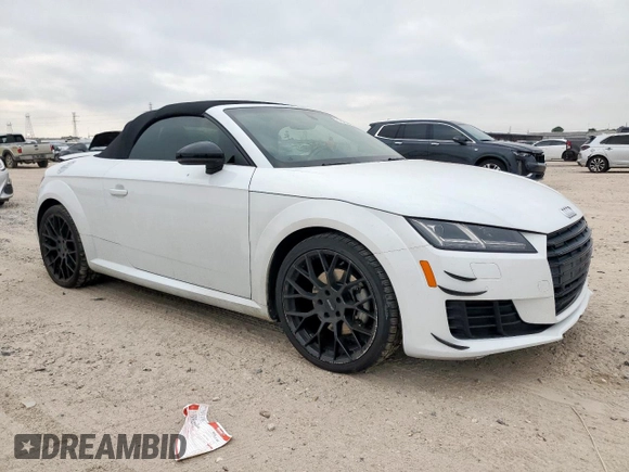 2017 Audi TT Roadster z VIN TRUT5CFV0H1012695, wystawiony jako Copart lot #57881695 z przebiegiem 87 580 mil mil oraz Szkoda całkowita • Salvage title. Historia ofert i sprzedaży dostępna na DreamBid. Obrazek 4.