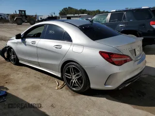 2017 Mercedes-Benz CLA with VIN WDDSJ4GB2HN406323, listed as a Copart auction lot 70743542 with 38,454 mi miles. Bid and sale history available at carsss.com. Image 2.
