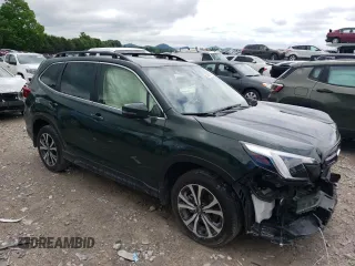 2023 Subaru Forester Limited with VIN JF2SKAPC4PH447694, listed as a Copart auction lot 56297865 with 12,029 mi miles and Salvage title. Bid and sale history available at DreamBid. Image 4.