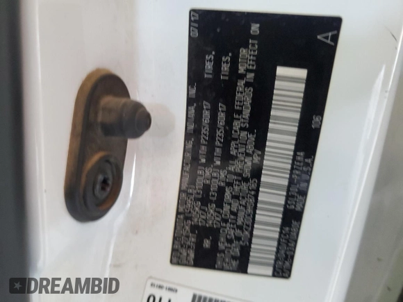 2017 Toyota Sienna LE Auto Access Seat with VIN 5TDKZ3DC9HS874165, listed as a Copart auction lot 52757194 with Not provided miles and Salvage title. Bid and sale history available at DreamBid. Image 13.