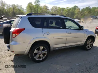 2008 Toyota RAV4 Sport with VIN JTMZK32V285022401, listed as a Copart auction lot 53873685 with 246,435 mi miles and Clean title. Bid and sale history available at DreamBid. Image 3.