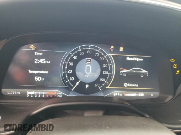 2023 Cadillac CT5 Sport z VIN 1G6DU5RK4P0148480, wystawiony jako Copart lot #80514914 z przebiegiem 11 716 mil mil oraz Szkoda całkowita • Salvage title. Historia ofert i sprzedaży dostępna na DreamBid. Obrazek 9.