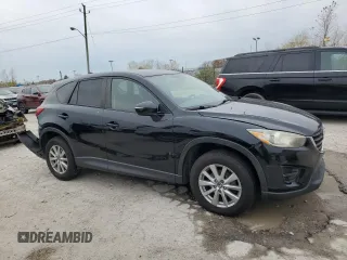 2016 Mazda CX-5 Sport with VIN JM3KE2BE7G0690233, listed as a Copart auction lot 80093354 with 117,234 mi miles and Salvage Title. Bid and sale history available at carsss.com. Image 4.