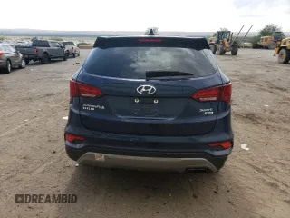 2017 Hyundai Santa Fe 2.4L with VIN 5XYZTDLB0HG452619, listed as a Copart auction lot 60617725 with 100,545 mi miles and Salvage title. Bid and sale history available at DreamBid. Image 6.