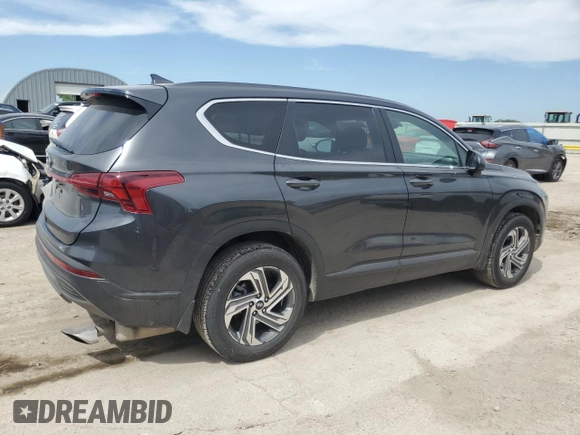 2023 Hyundai Santa Fe SE with VIN 5NMS14AJ7PH576232, listed as a Copart auction lot 56902025 with 23,314 mi miles and Salvage title. Bid and sale history available at DreamBid. Image 3.
