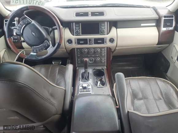 2011 Land Rover Range Rover SC with VIN SALMF1E49BA337967, listed as a Copart auction lot 51707775 with 0 mi miles and Clean Title. Bid and sale history available at carsss.com. Image 8.