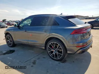 2019 Audi Q8 Prestige z VIN WA1FVAF18KD021623, wystawiony jako Copart lot #55755045 z przebiegiem 73 924 mil mil oraz Szkoda całkowita • Salvage title. Historia ofert i sprzedaży dostępna na DreamBid. Obrazek 2.