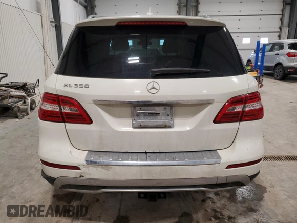 2013 Mercedes-Benz M 350 with VIN 4JGDA5JB1DA188888, listed as a Copart auction lot 48351025 with 210,478 mi miles and Salvage Title. Bid and sale history available at DreamBid. Image 6.