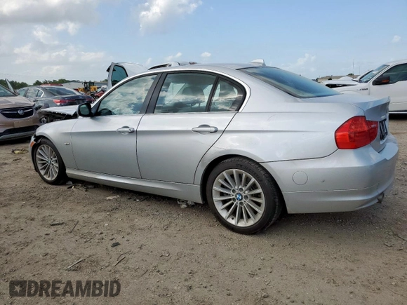 2011 BMW 3 Series 335d with VIN WBAPN7C53BA950461, listed as a Copart auction lot 61585175 with 80,497 mi miles and Salvage title. Bid and sale history available at DreamBid. Image 2.