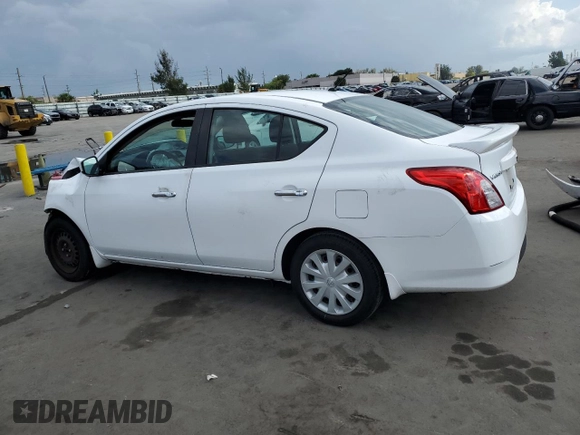 2019 Nissan Versa SV with VIN 3N1CN7AP5KL807304, listed as a Copart auction lot 48010775 with 93,496 mi miles and Non repairable. Bid and sale history available at DreamBid. Image 2.
