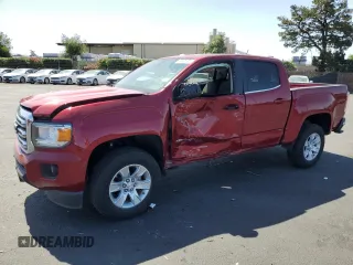 2018 GMC Canyon 2WD SLE z VIN 1GTG5CEN8J1277755, wystawiony jako Copart lot #58596355 z przebiegiem 11 039 mil mil oraz Szkoda całkowita • Salvage title. Historia ofert i sprzedaży dostępna na DreamBid. Obrazek 1.