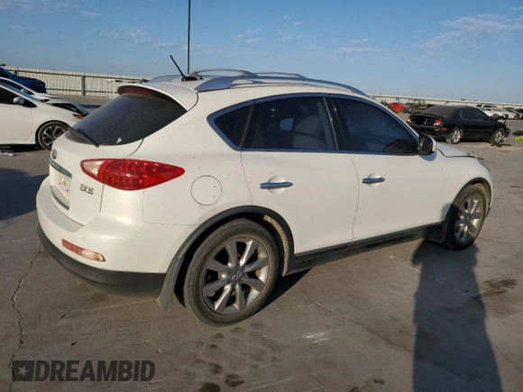 2008 Infiniti EX Journey with VIN JNKAJ09E38M305995, listed as a Copart auction lot 76916694 with 149,586 mi miles and Salvage Title. Bid and sale history available at DreamBid. Image 3.