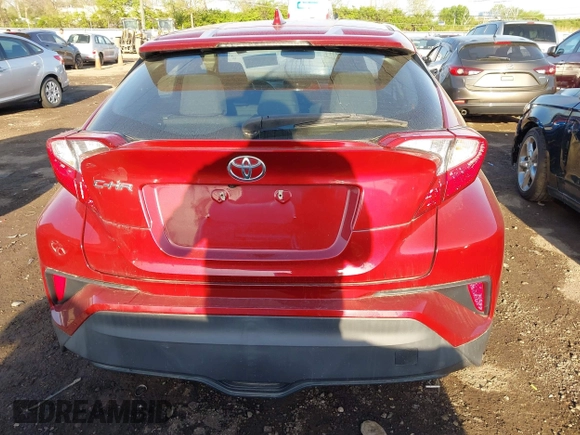 2018 Toyota C-HR XLE with VIN NMTKHMBX5JR008661, listed as a IAAI auction lot 42105871 with 52,306 mi miles. Bid and sale history available at carsss.com. Image 16.