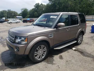 2016 Land Rover LR4 HSE Lux with VIN SALAK2V69GA784943, listed as a Copart auction lot 61089295 with 125,885 mi miles and Salvage title. Bid and sale history available at DreamBid. Image 1.