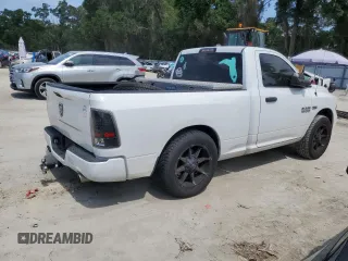 2014 Ram 1500 Express with VIN 3C6JR6AT2EG331453, listed as a Copart auction lot 58036025 with 204,576 mi miles and Salvage title. Bid and sale history available at DreamBid. Image 3.