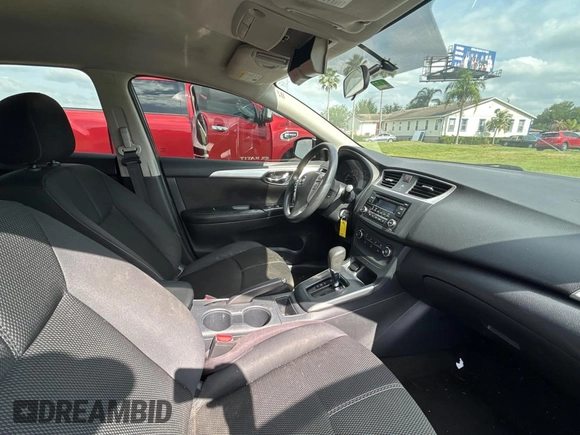 2017 Nissan Sentra S with VIN 3N1AB7AP4HY385568, listed as a Copart auction lot 54364455 with 124,776 mi miles and Clean Title. Bid and sale history available at carsss.com. Image 5.