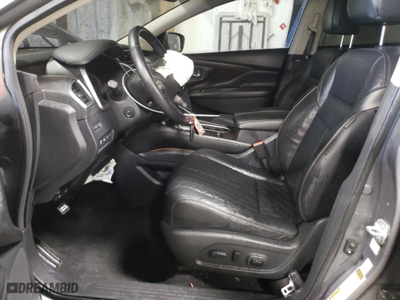 2020 Nissan Murano Platinum with VIN 5N1AZ2DS7LN111813, listed as a Copart auction lot 42609655 with 70,641 mi miles and Salvage Title. Bid and sale history available at carsss.com. Image 7.