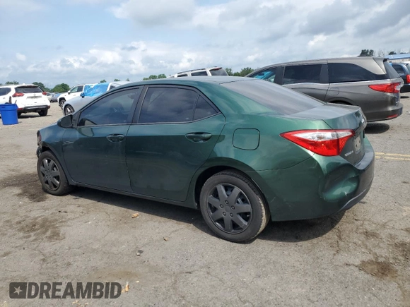 2016 Toyota Corolla L with VIN 2T1BURHE8GC651815, listed as a Copart auction lot 64556965 with 114,190 mi miles and Salvage title. Bid and sale history available at DreamBid. Image 2.